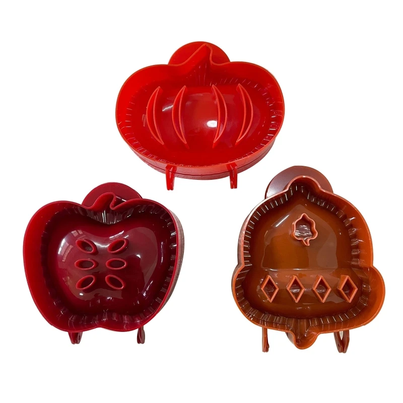 

3 PCS Pocket Pie Mold Pies Crust Mould Press Dough Press Pastry Tools Easy Use