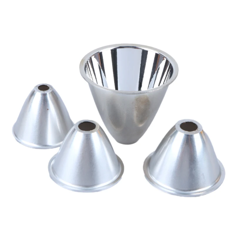 1 шт. 41 мм 46 50 60 алюминиевый светодиодный фонарик отражатель конденсаторная чашка