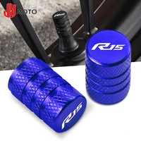 r15 motorcycle tyre valve caps air port stem cover cnc aluminum accessories for yamaha yzf r15 v2 v3 abs 2009 2020 red blue gold