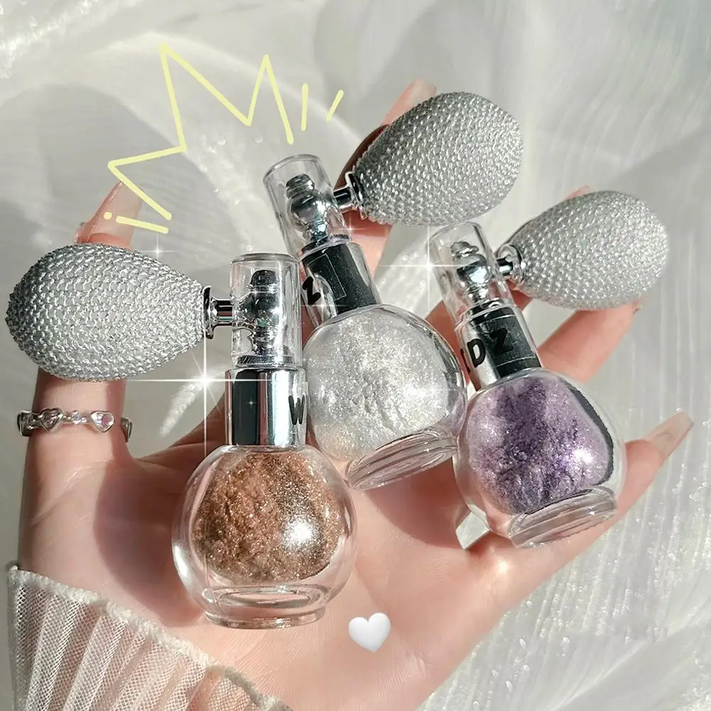 3 цвета Блестящий спрей хайлайтер пудра алмазный высокий мешок с высоким