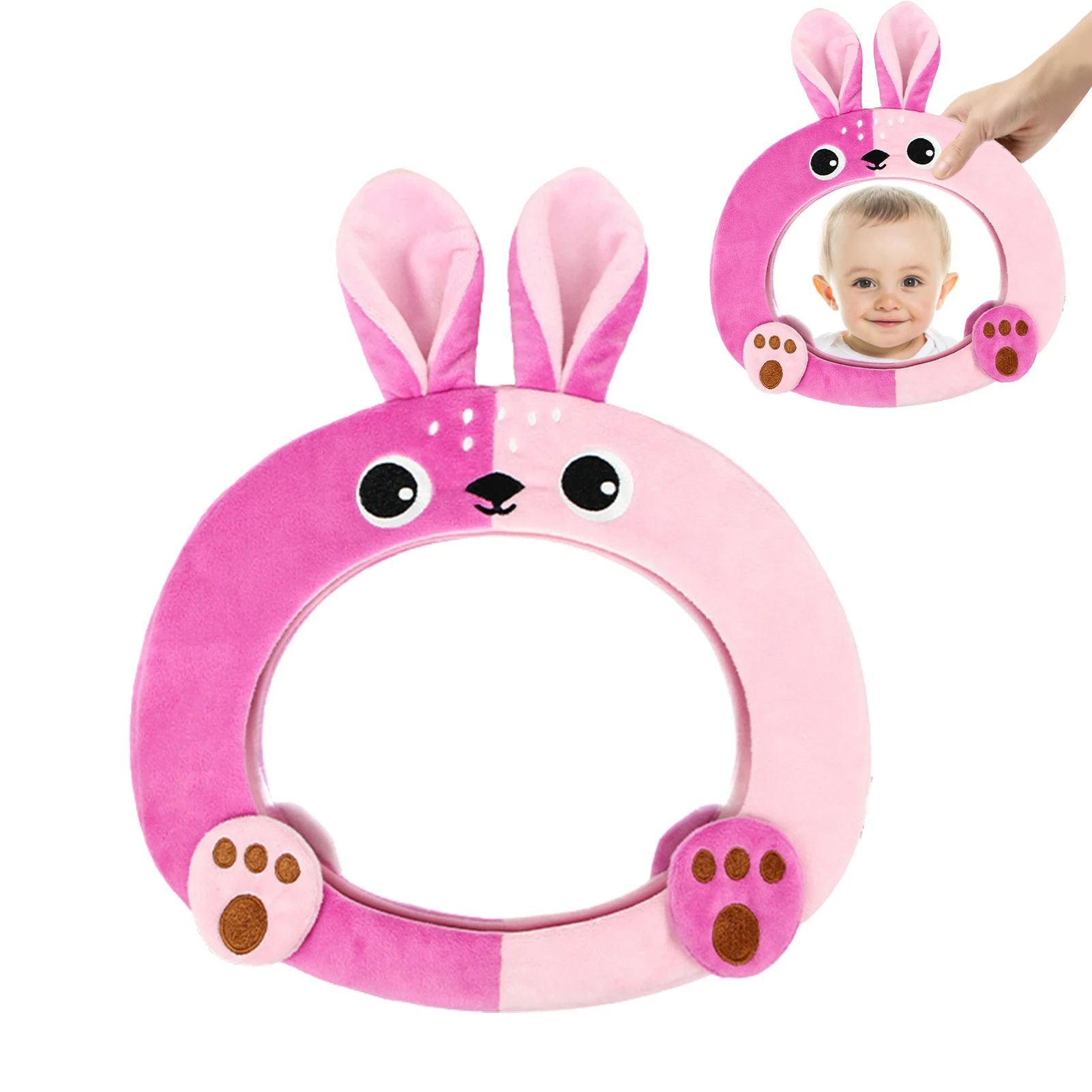 

Infant Car Mirror Infant Car Mirror Easy To Observe The Babies In The Back Seat Designed For Babies Traveling By Car