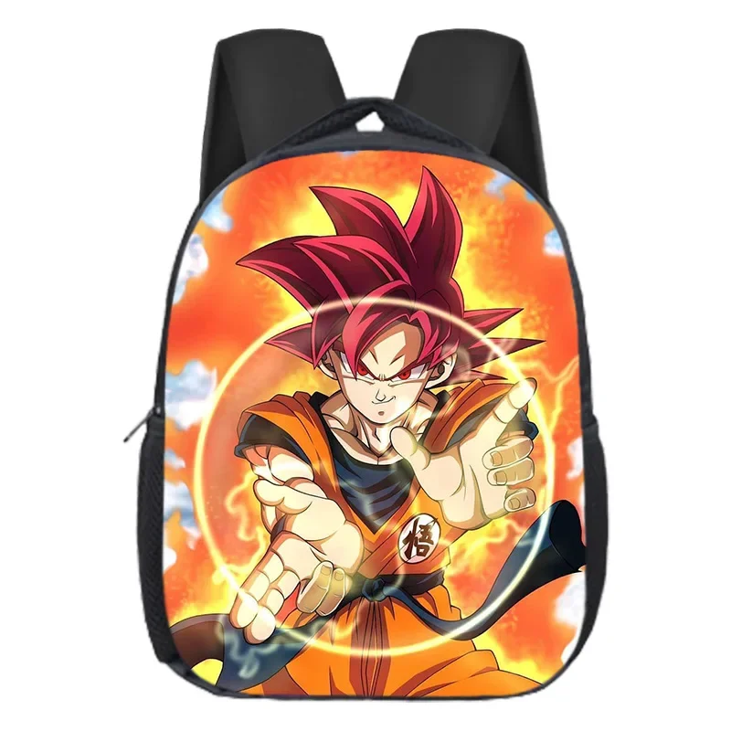 

3D Anime Dragon Ball Peripheral Primary and Secondary School Students Fashion Simple School Bag Reduce Zipper Backpack