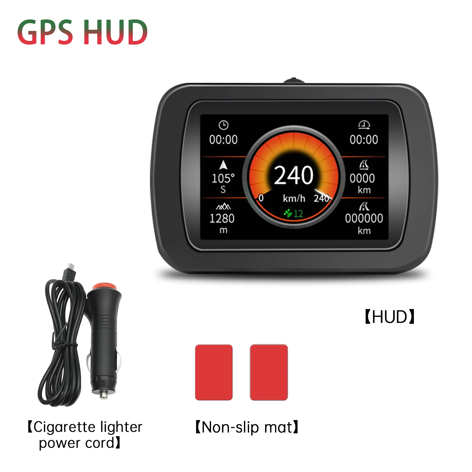 

A65 OBD GPS Проекционный дисплей Умный цифровой автомобильный спидометр Автоматический измеритель уклона 4x4 Внедорожный инклинометр Obd2 HUD
