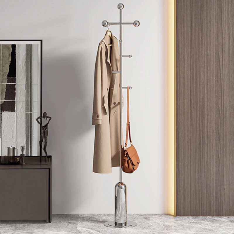

Towel Bedroom Coat Racks Minimalist Floor Nordic Bags Support Space Saving Hanging Coat Racks Hallway Perchero Room Furniture