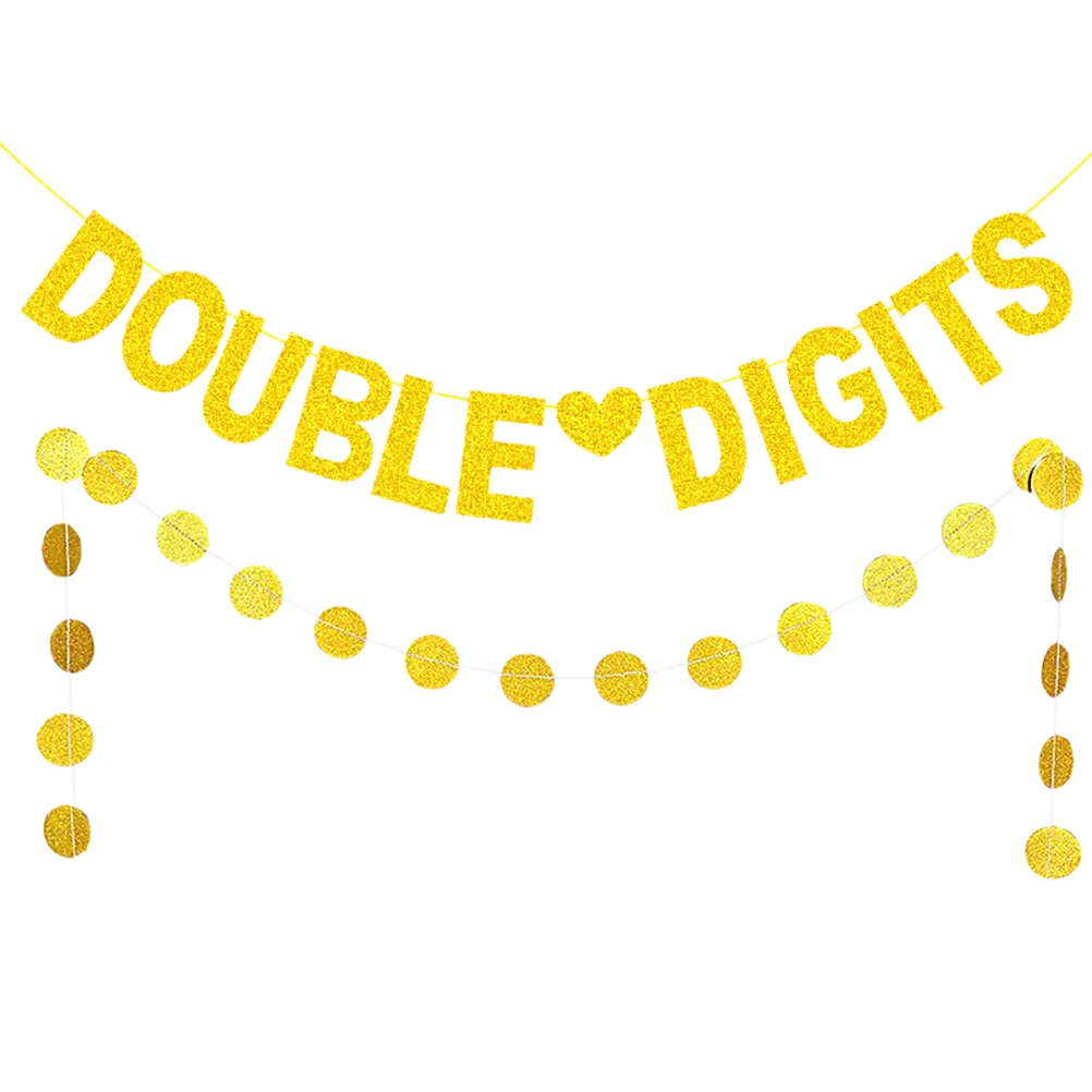 

2 шт., декоративные изысканные шикарные баннеры для дня рождения