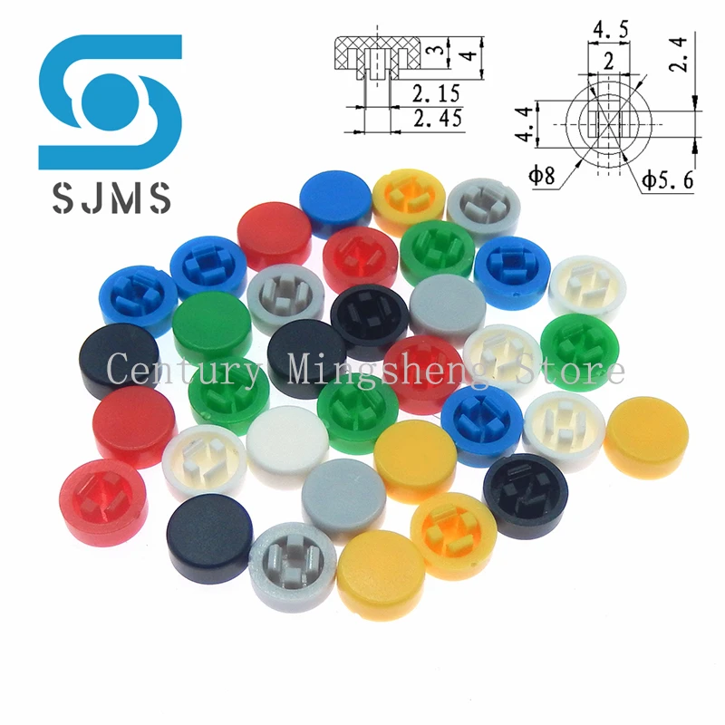 Кнопочный переключатель 6X6X7 3 мм A44 100 шт