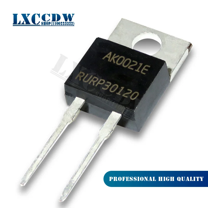 5 шт. RHRP30120 TO220-2 RHR30120 30A 1200V Hyperfast Diode TO-220-2