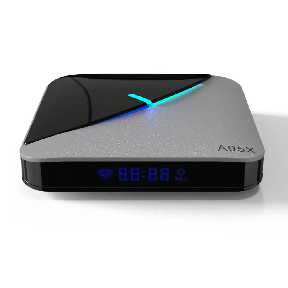 

RGB Light A95X F3 Air Amlogic S905X3 4GB 32GB IPTV 4K Streamer Android TV Box
