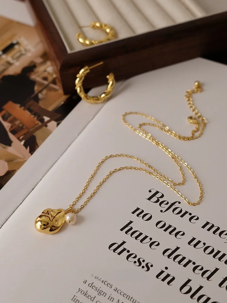 Марокко Ретро модная нерегулярная цепочка для свитера изысканное металлическое