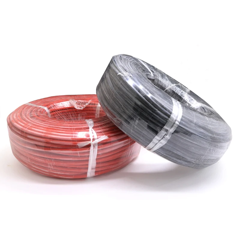 1M Soft Silicone Rubber Cable 2 3 4 6 Cores Insulated Flexible Copper High Temperature Wire Sq 0.3 0.5 0.75 1 1.5 2.5 6mm - купить по