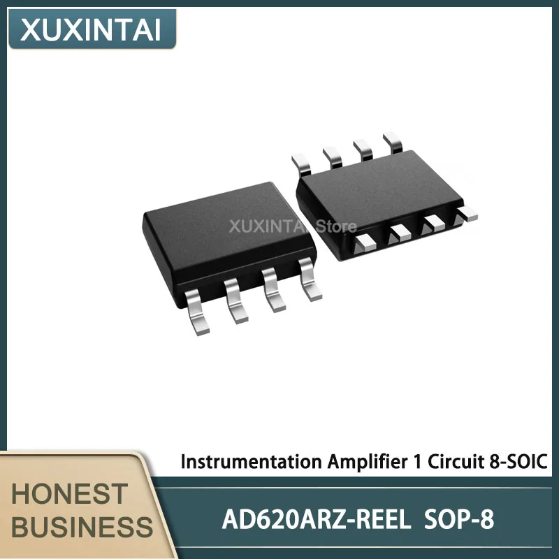 

10 шт./лот AD620ARZ-REEL AD620ARZ усилитель приборов 1 схема 8-SOIC