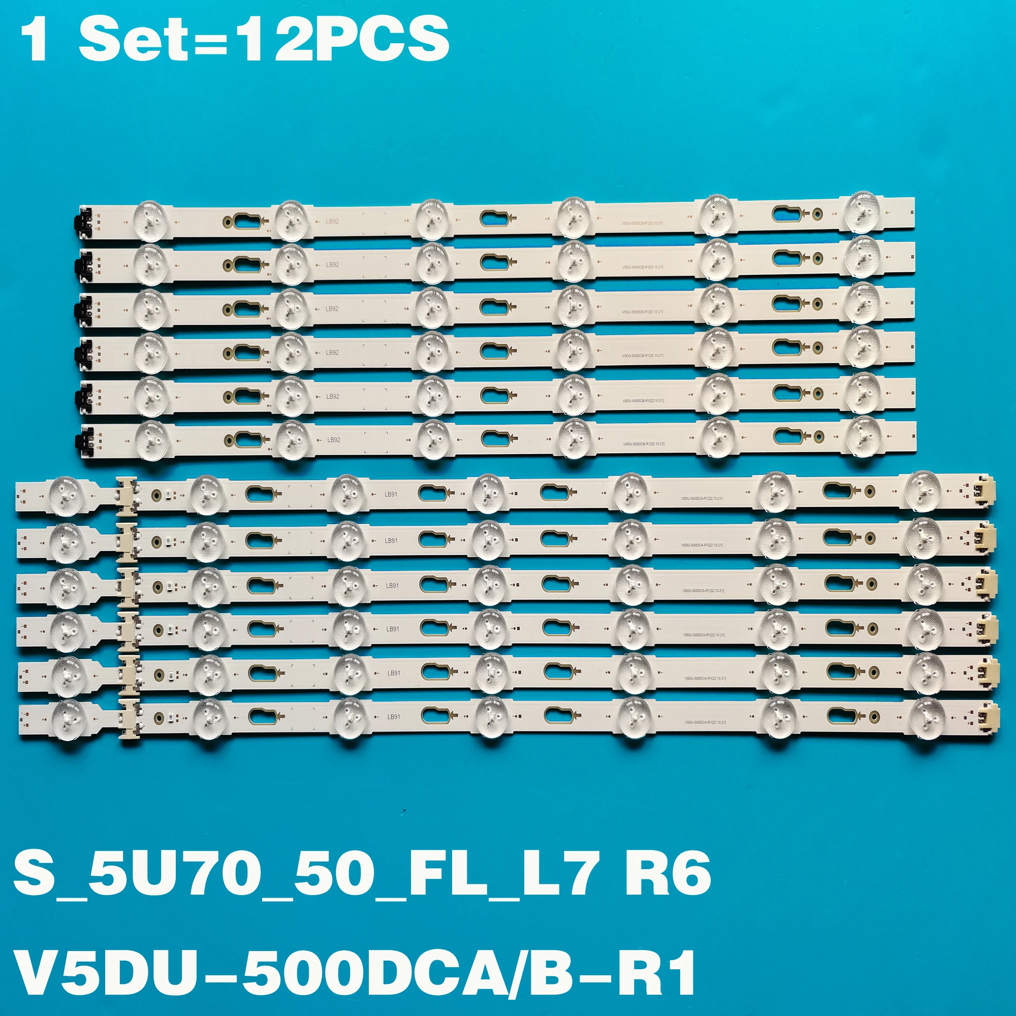 Светодиодная панель (12) для Samsung UE50JU6470U UE50JU6500 UE50MU6500 UN50JU7100 UN50MU6070 UN50MU6300 UN50JU6500 BN96-34796A 34795A 34709A