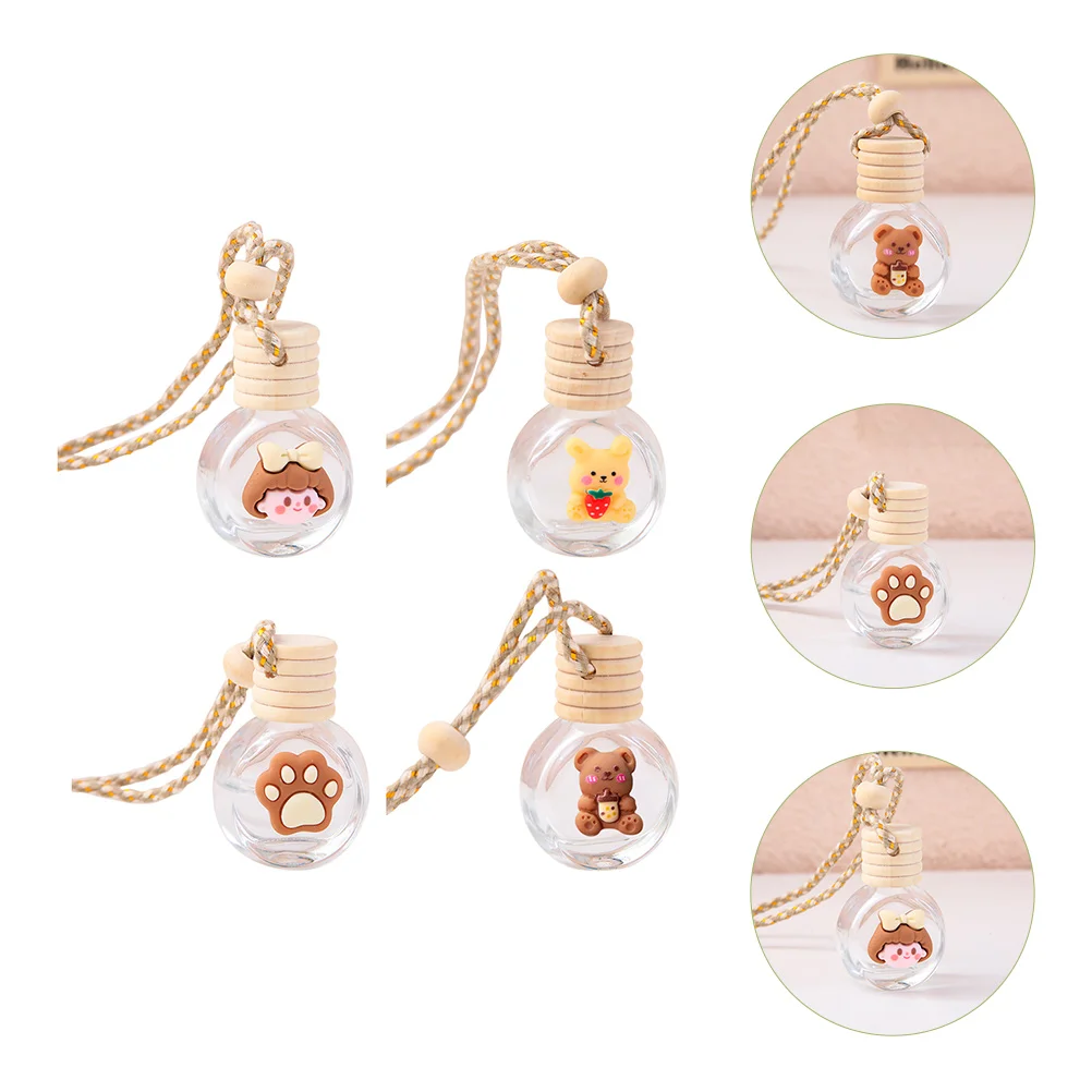 

Carpendant Hanging Diffuser Bottle Accessories Rear Mirror View Oil Essential Auto Empty Bottles Aromatherapy Freshener Air