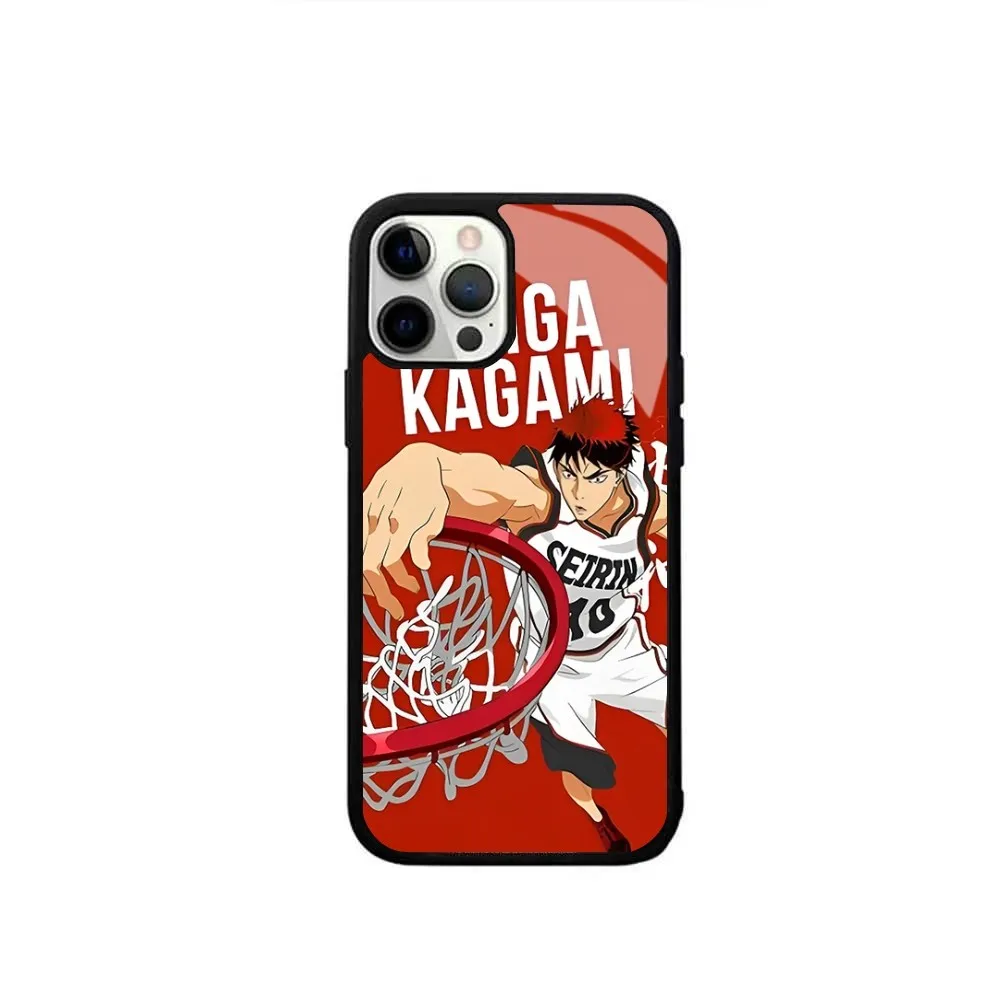 Cute Kuroko No Basket Chibi Phone Case Magsafe Wireless Charging Cases For IPhone 16 15 13 12 11 14 Pro Max Mini 8 Plus XS X XR