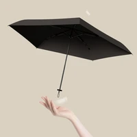 youpin folding umbrella shaded sunscreen uv resistant sun umbrella small lightweight carbon fiber rib umbrella 97g