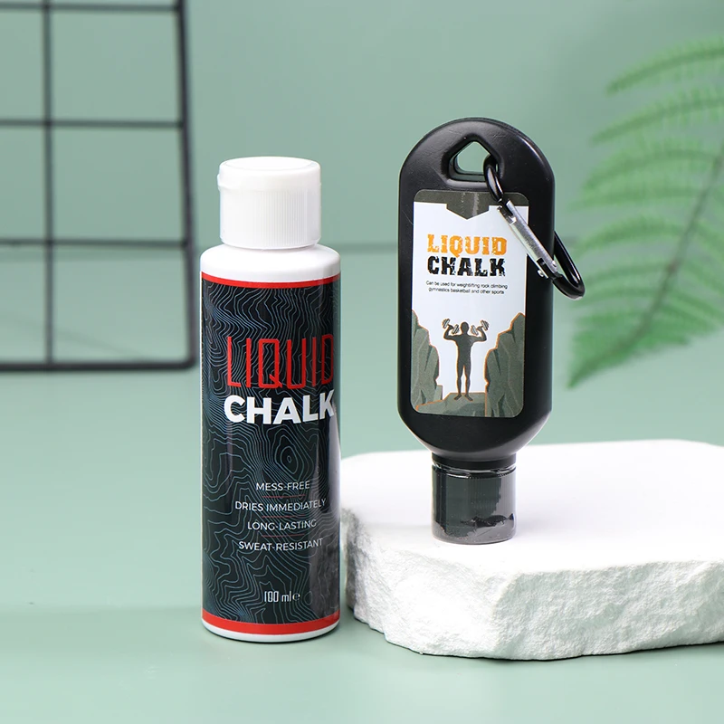 Жидкий Мел магниевый порошок 50/100 мл антискользящий крем для фитнеса тяжелой