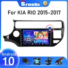 Srnubi Android 10 4G WIFI автомобильное радио для Kia RIO 4 K3 2015 2016 2017 мультимедийный плеер 2 Din GPS-навигация стерео DVD головное устройство