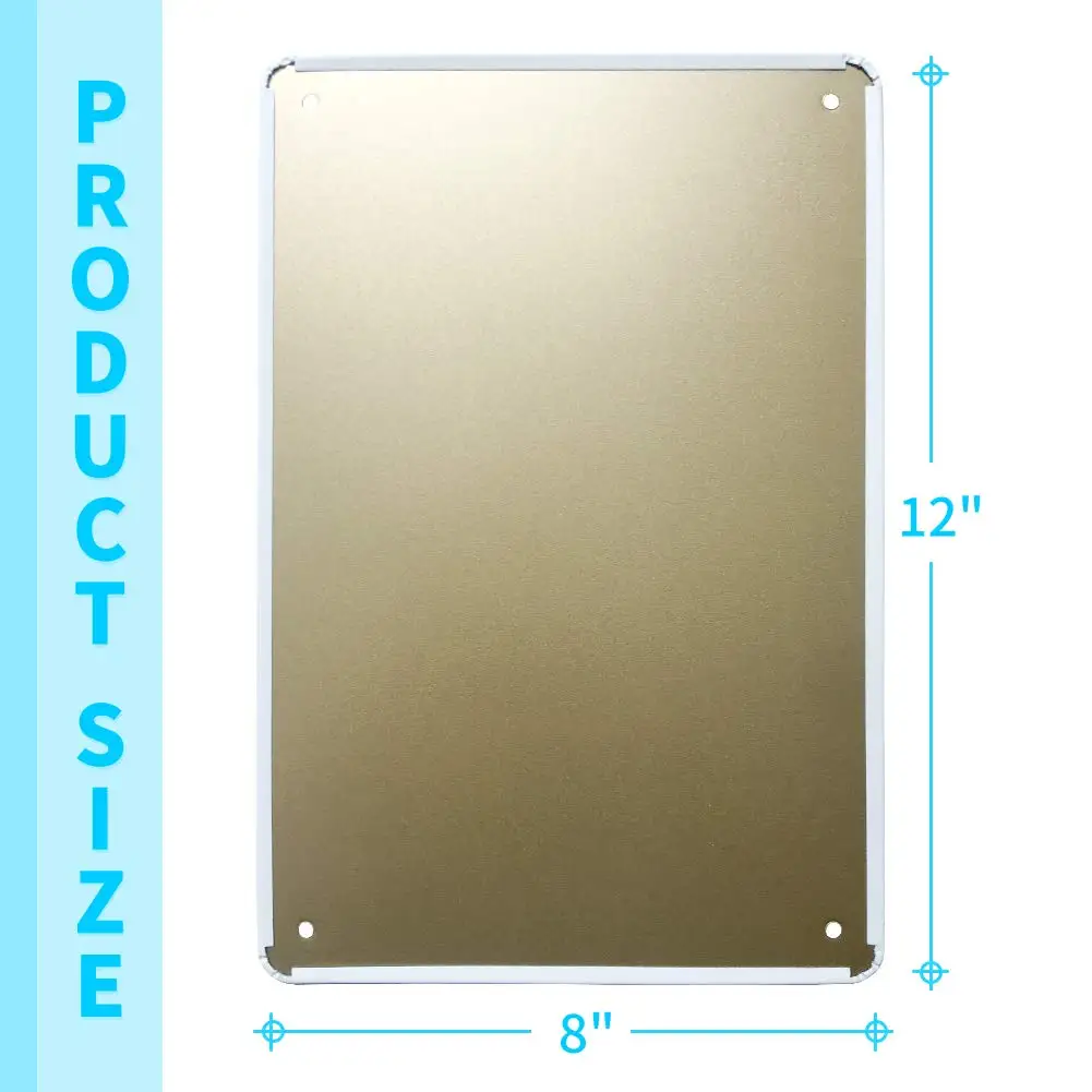 Zuhhgii винтажный металлический жестяной знак в стиле ретро