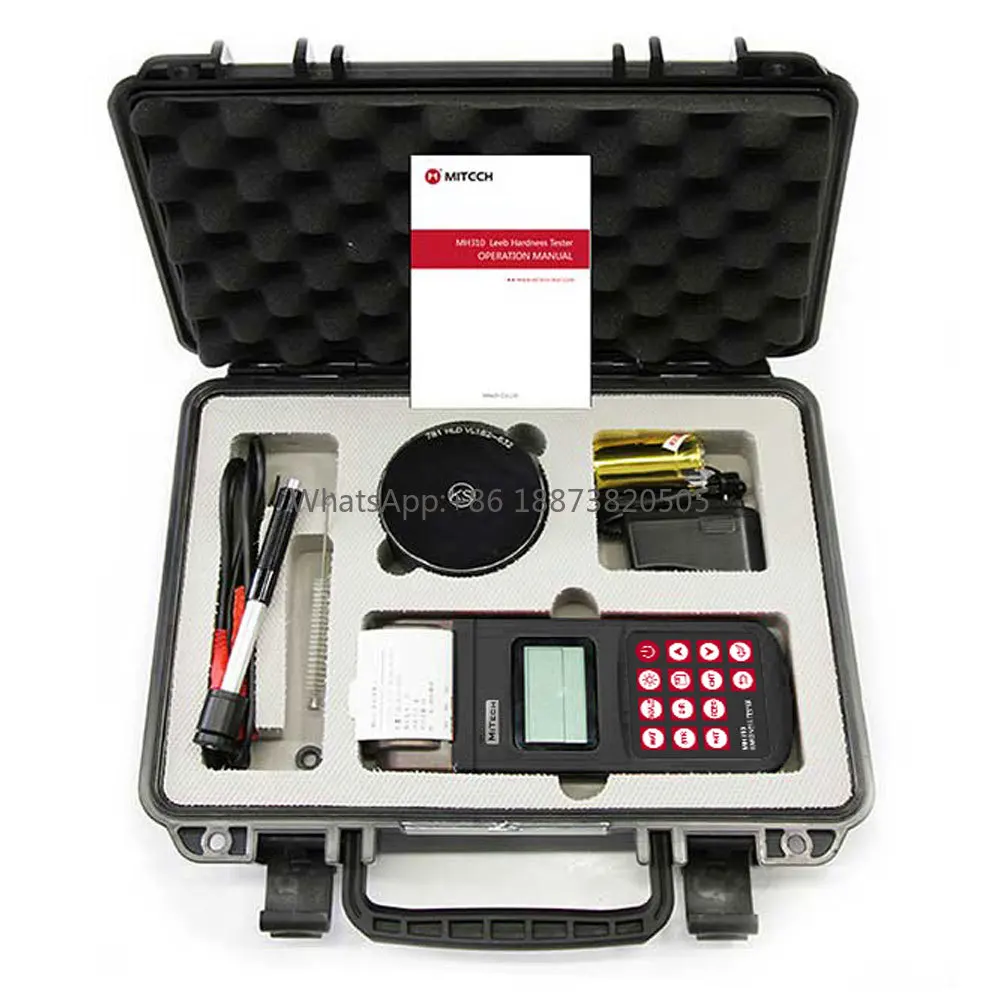 Высокоточный портативный тестер твердости Leeb MH310 цифровой измеритель диапазон 170