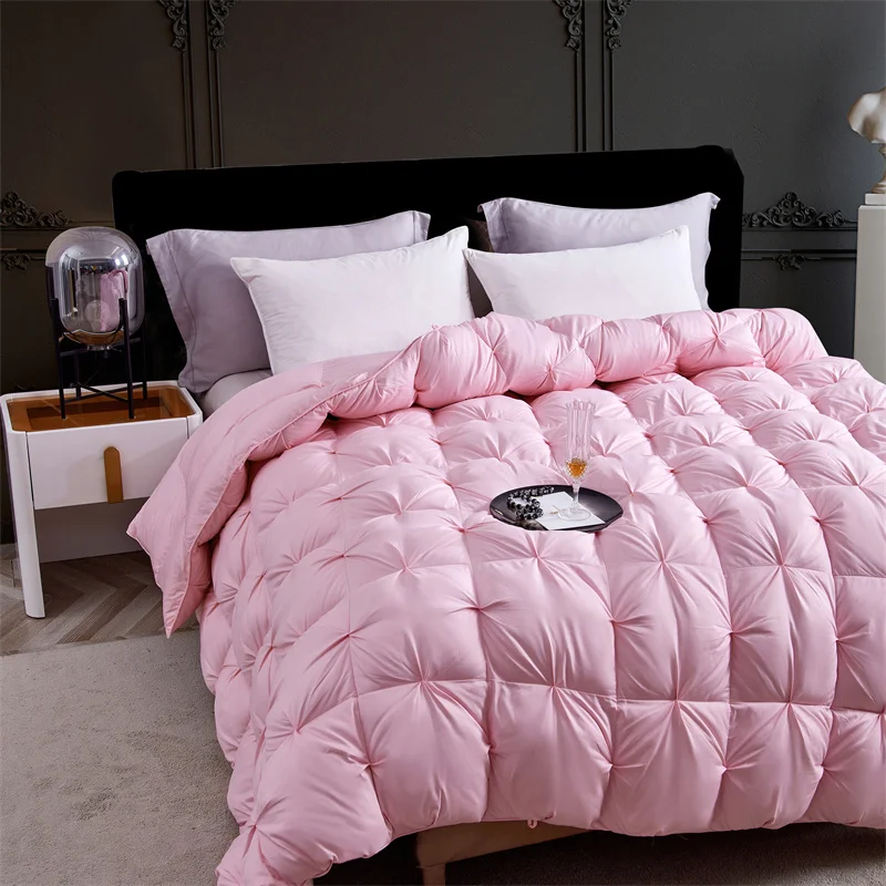 

Супер мягкое и удобное одеяло, одеяло с гусиным пухом, постельное белье всех сезонов, мягкое и удобное, 95 белый гусиный пух