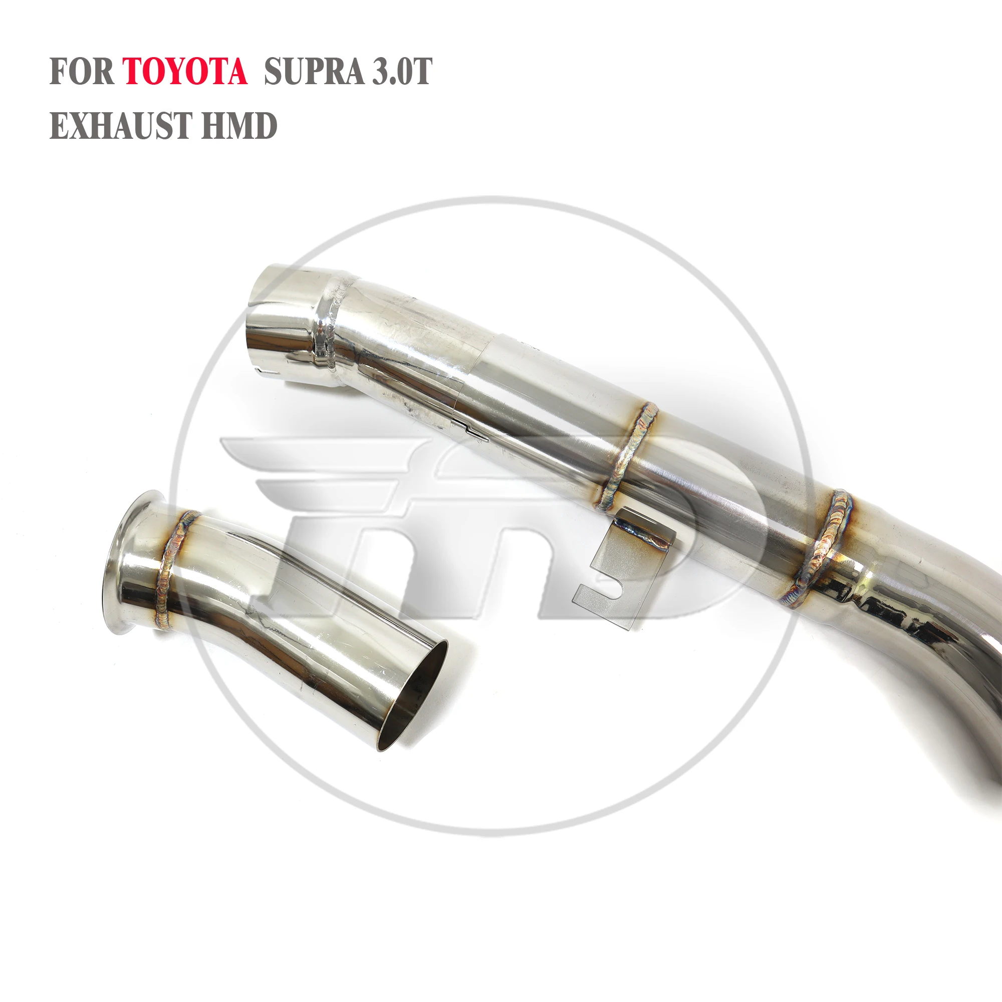 HMD выхлопная труба Catback характеристики для Toyota Supra A90 Автоматическая Замена
