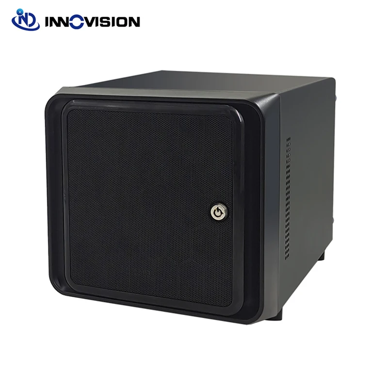 2022 New 4 Bays disk NAS case support mini ITX motherboard for home network nas storage