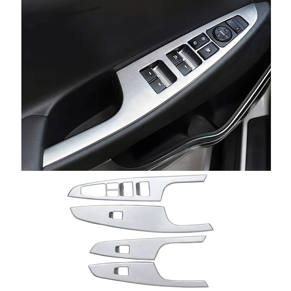 

Для Hyundai Tucson 2015-2020 внутренняя дверная ручка, фара для чтения, регулировка сиденья, кнопка переключателя подъема окна, треугольная отделка стойки