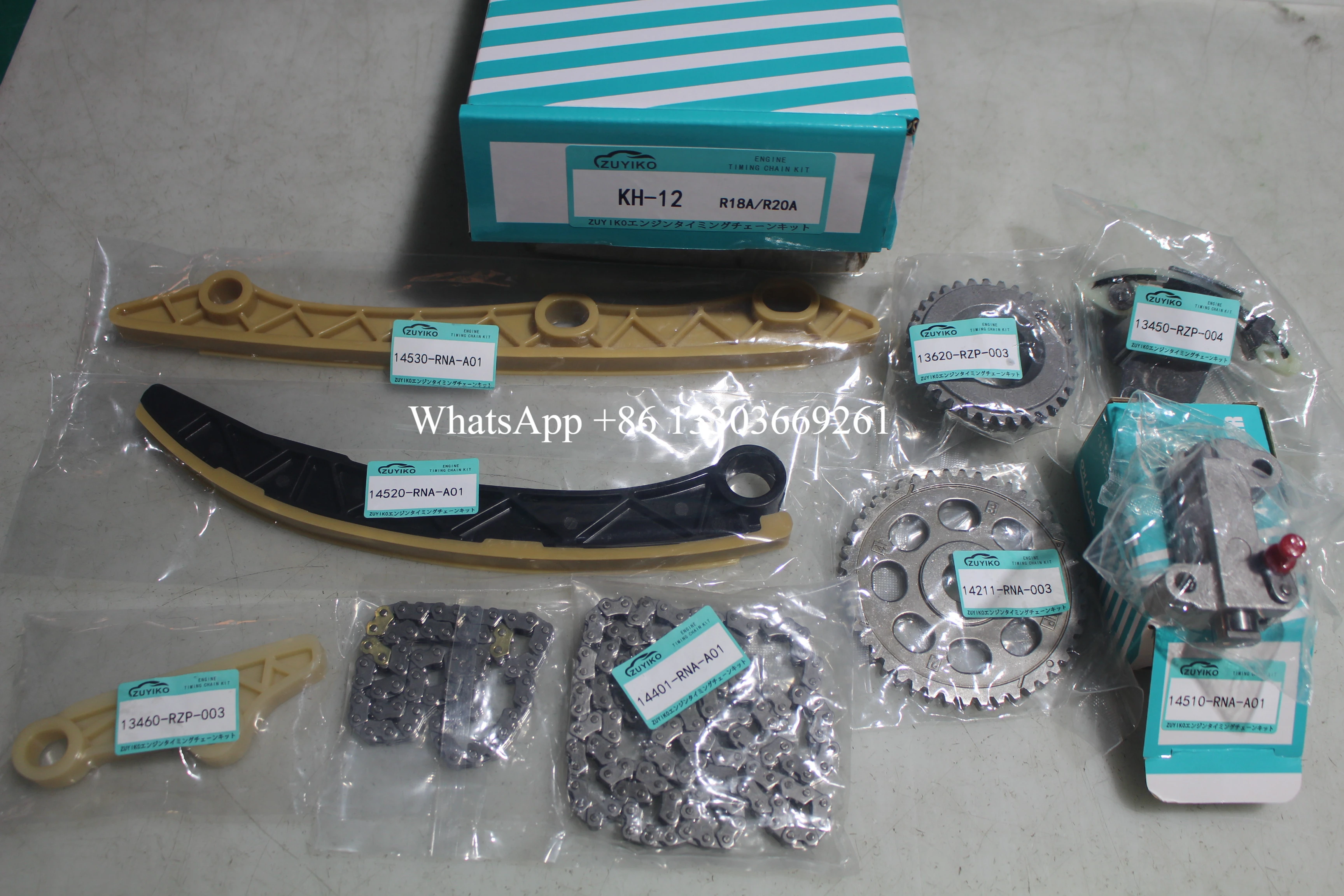 K2A0 КОМПЛЕКТ ГРМ ДЛЯ HONDA k20a Комплект цепи двигателя 14401-RNA-A01 KH-12