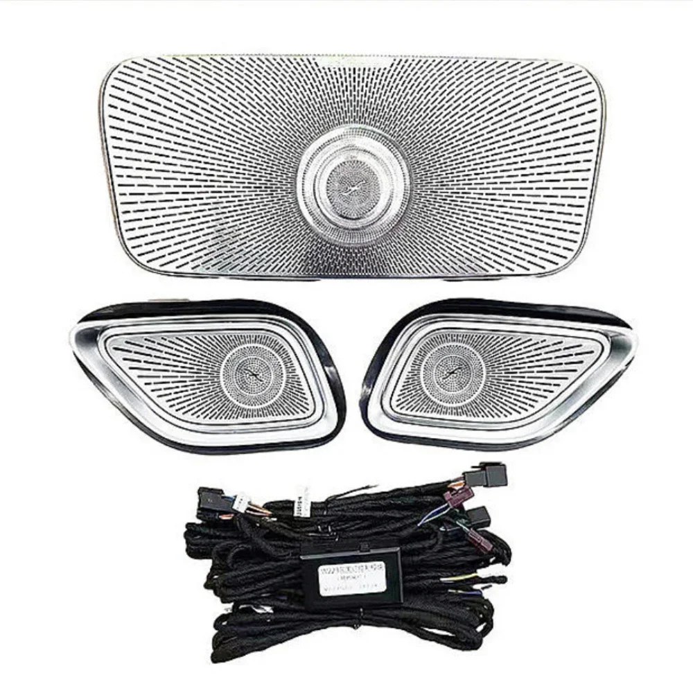 3 шт. 64 цвета светодиодный динамик на крыше автомобильные потолочные динамики W23