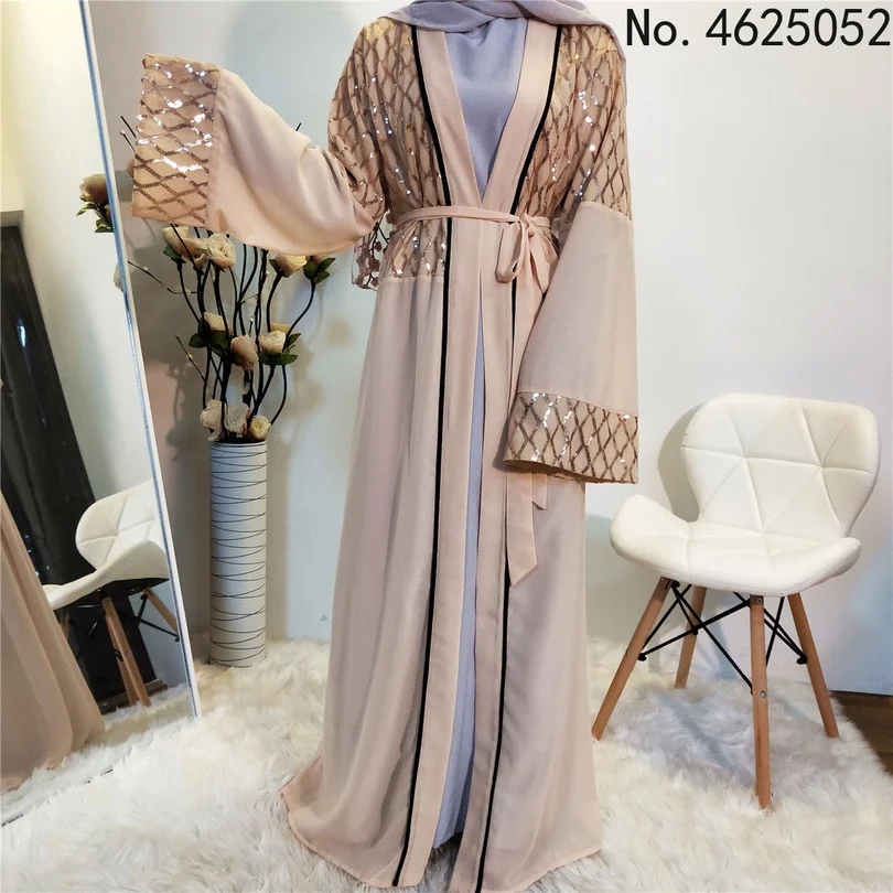 

Black Abaya Kimono Hijab Muslim Dress Turkish Islam Clothing For Women Kaftan Caftan Maroc Robe Soiree Grote Maten Dames Kleding