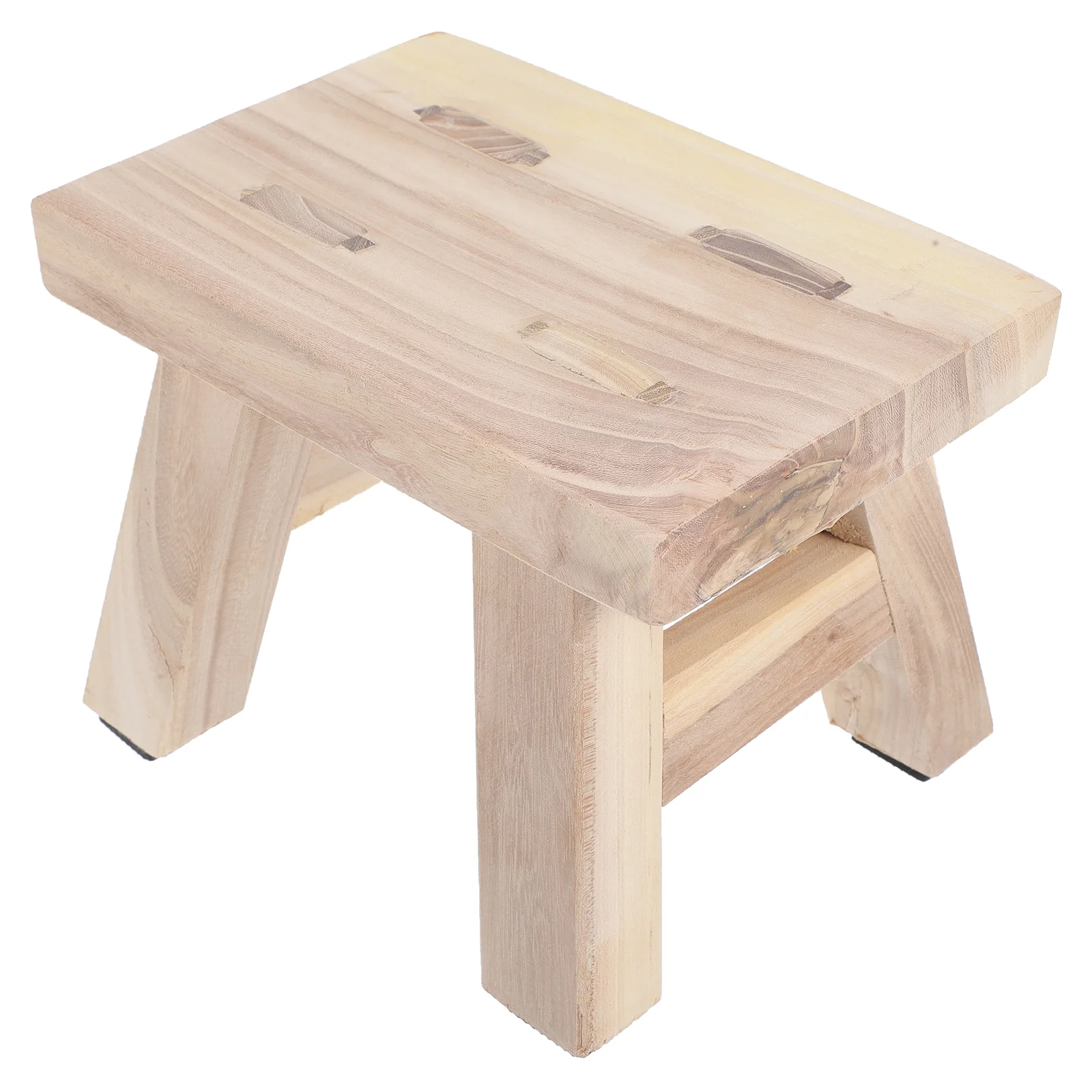 

Solid Wood Bench Small Small Wooden Stoolss Chairs Mini Kids Sitting Wooden Step Cute Toddler Foot Decorative