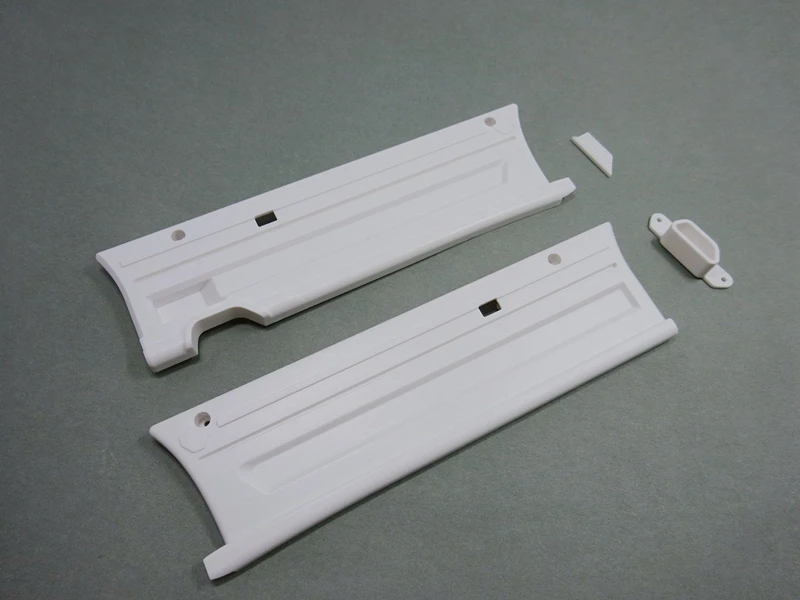 

1/14 масштаб Scania Модель грузовика белая боковая юбка пластина для Тамия тракторный прицеп Hercules грузовик запасные части модификации