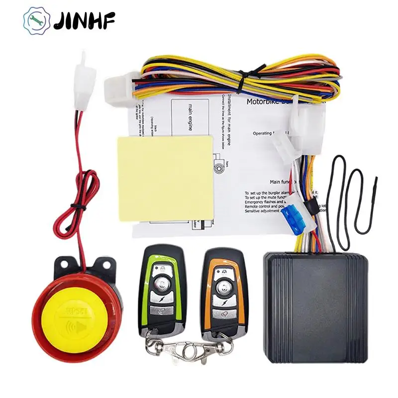 Motorcycle Bike Scooter Remote Control Anti-theft Automatic Arming With Independent Double Flash