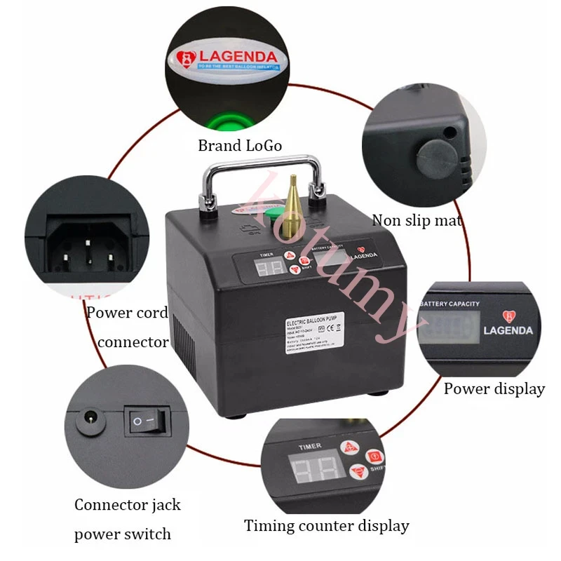 Надувной воздушный шар с аккумулятором 110 В/220 В