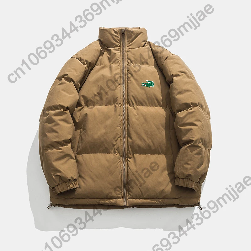 2022 winter Y2K basic men's and women's down jacket large printed cotton jacket warm polyester taffeta thickened jacket