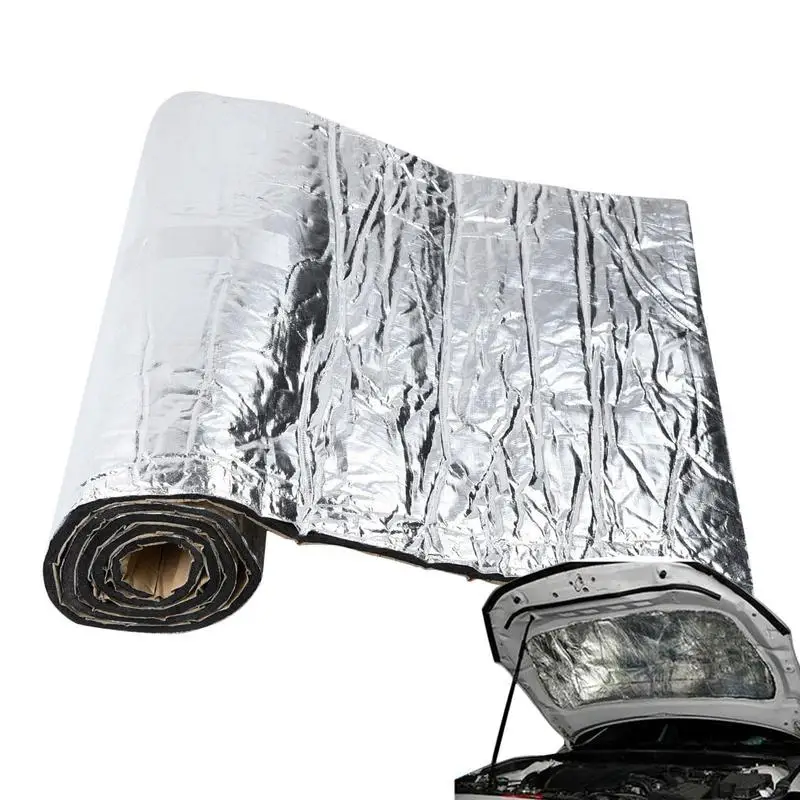 

Sound Deadener For Cars Vehicles Vibration Resistant Engine Heat Shield Mat Car Sound Deadener For Doors Roof Hood Firewall