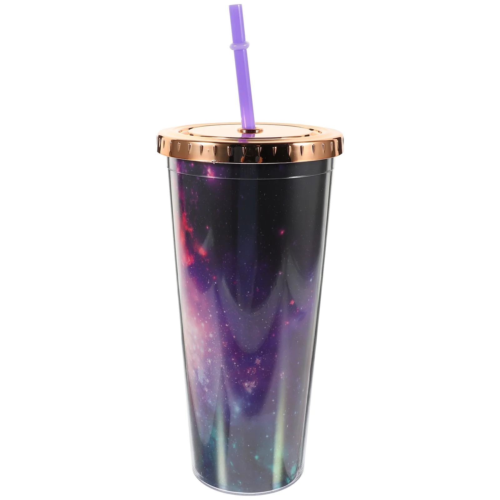 

1 Set Bottle Water Travel Iced Coffee Cup Cup With Lid And Straw Iced Coffee Tumbler for Office Drinking Party