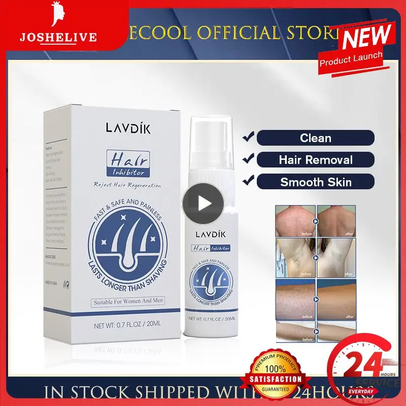 

1~10PCS 20ml Hair Growth Inhibitor Prevent Hair Growth Spray No Irritating Painless Refuse Hair Regeneration Body Beauty Skin