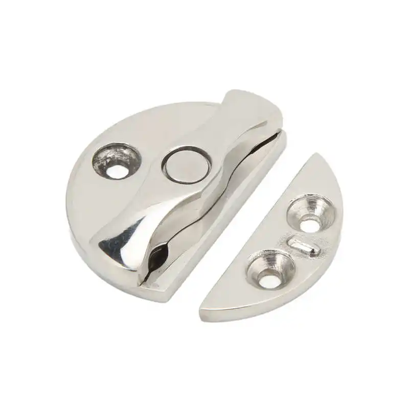 

Boat Door Catch Latch 180° Twist 45mm Marine Cabinet Lock for Yacht