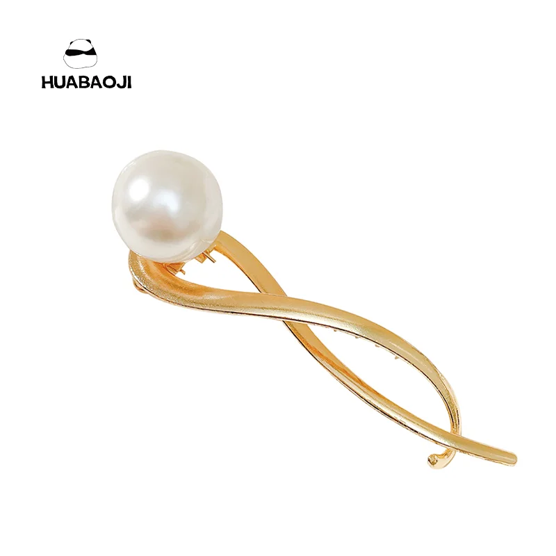 Простые жемчужные заколки для волос в китайском стиле женщин и девушек