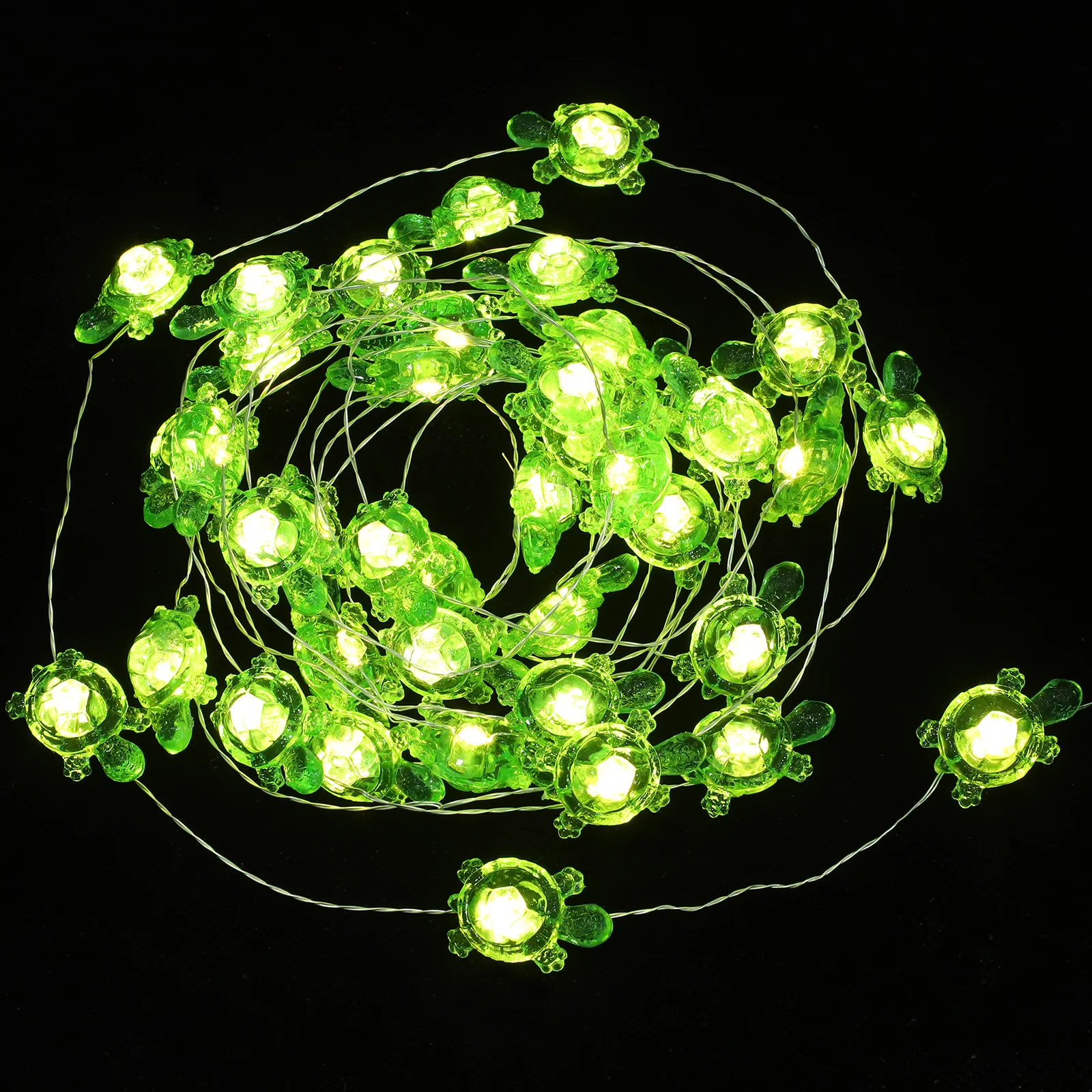 

String Lights LED Curtain Lights Tortoise Shaped Waterproof Window Twinkle String Lights for Valentines Day Holiday Party Room