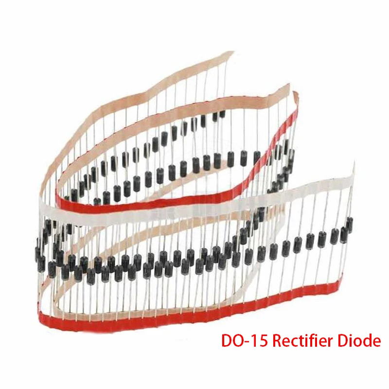 200 шт., выпрямительный диод SF28 2A 600V DO-15