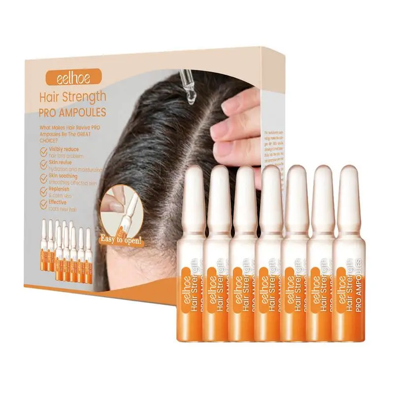 

7pcs Hair Repair Ampoules Hair Repair Serums Hair Growth Hair Growth Oil Effective Baldness Repair Hereditary Hair Loss Care