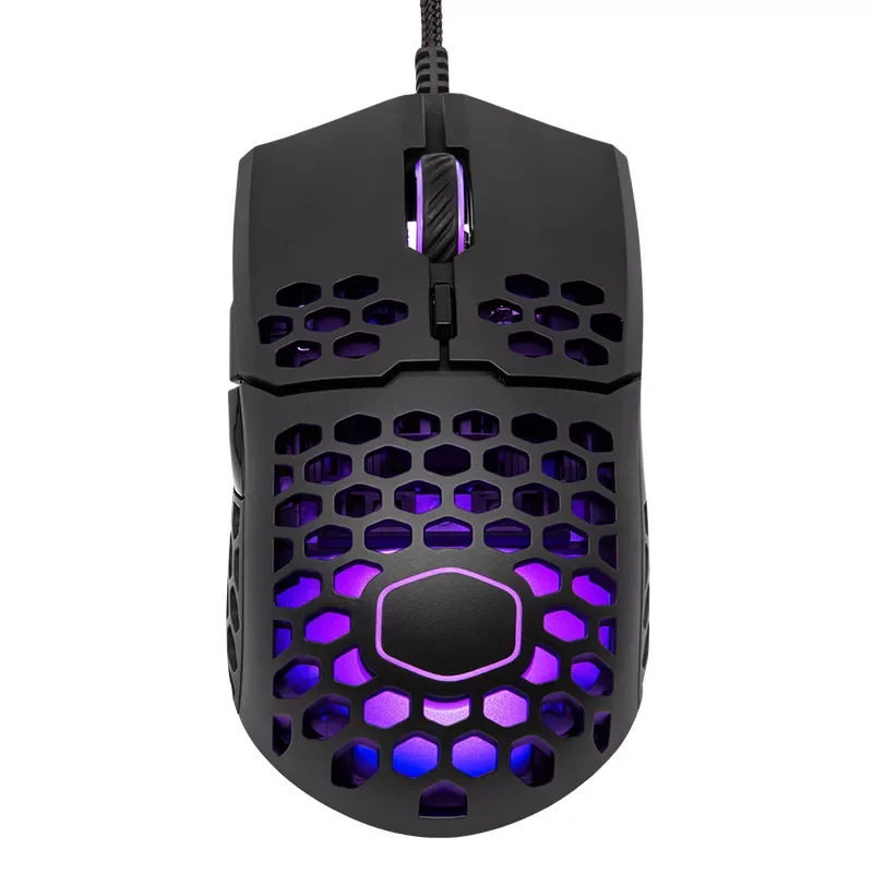 Master MM711 Lite RGB Backlight Gaming Mouse Lightweight Honeycomb Shell For Computer PC Laptop Gamer Complete Mause