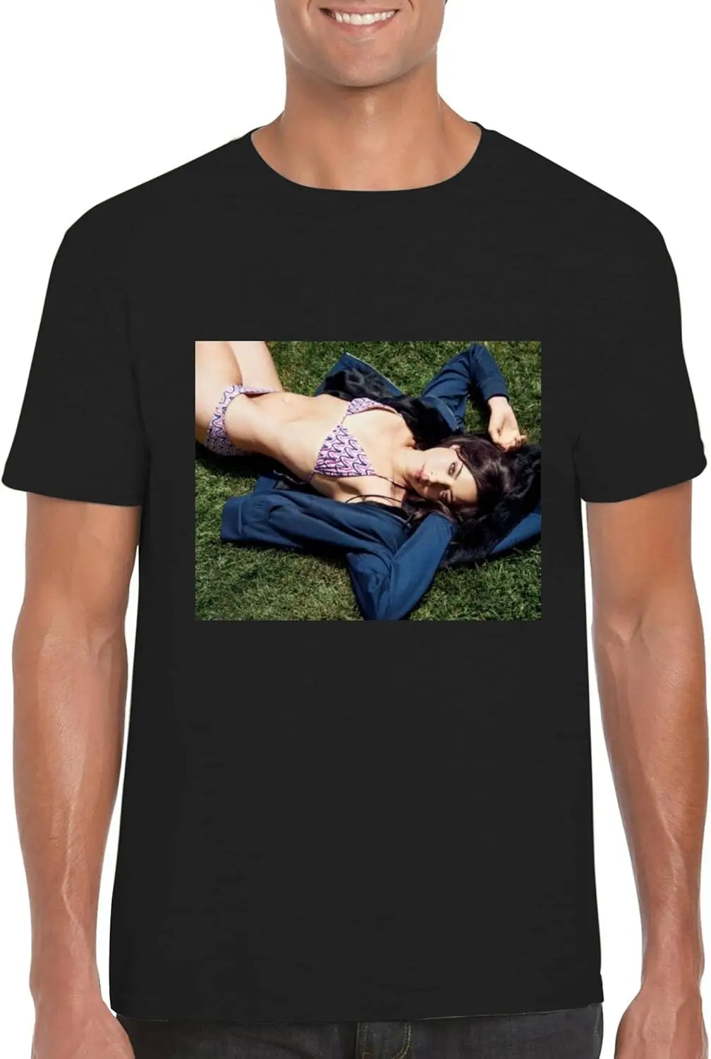 FC Carino Aubrey Plaza — мужская футболка с круглым вырезом PDI # ПИДП 628548