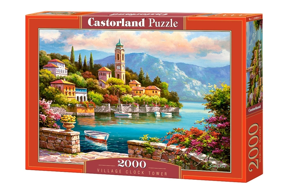 Пазл 2000 Castorland: Часовая башня | Игрушки и хобби