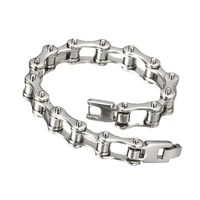 punk 316l stainless steel bracelet men biker bicycle motorcycle chain mens bracelets mens bracelets bangles fashion jewelry