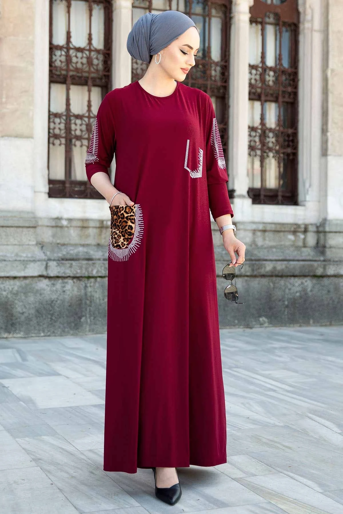 Dress women's dresses 2021 kaftan abaya long Muslim evening dresses hijab abayas Turkish Hijab Party Casual women clothes