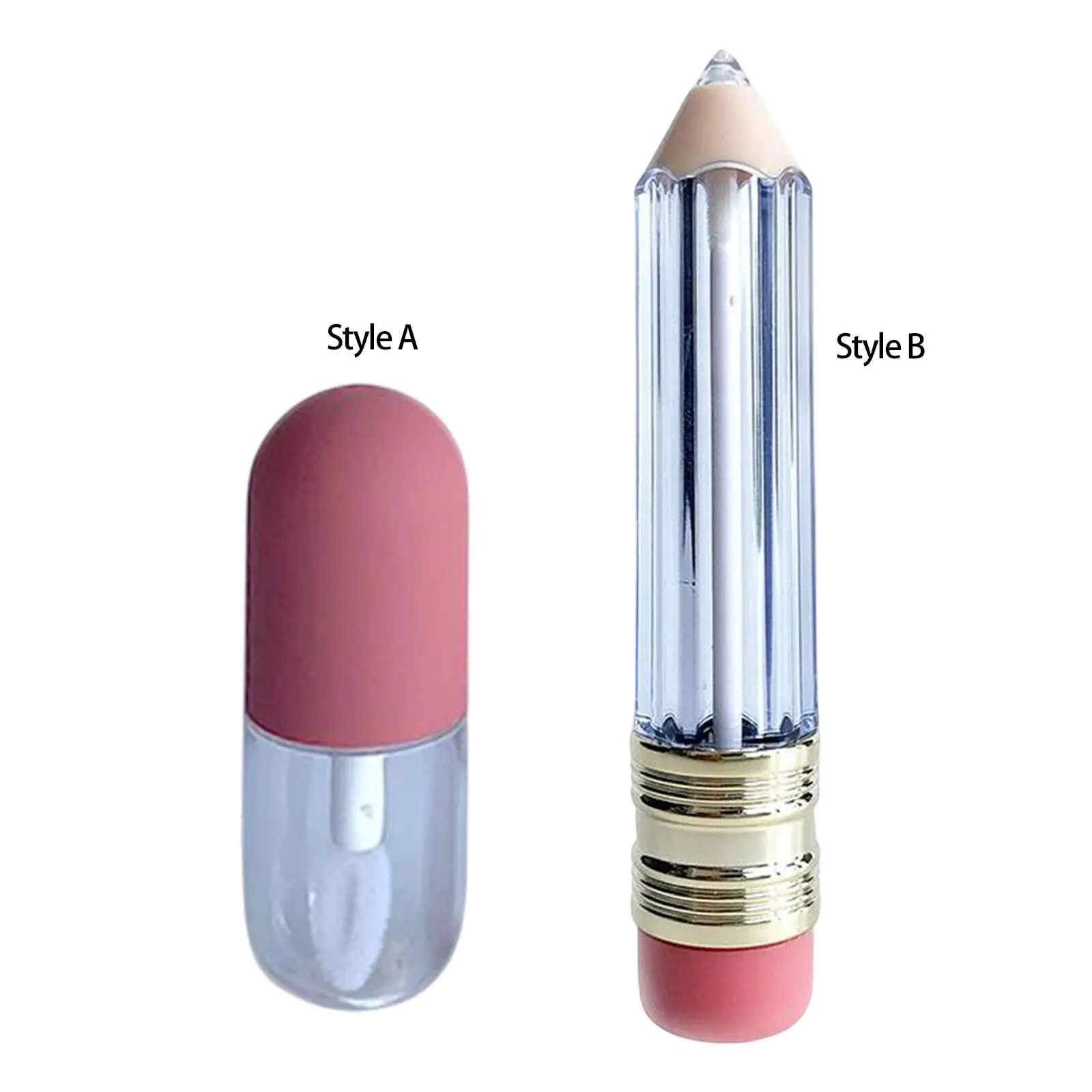 

Косметические флаконы для губ для самостоятельной сборки, косметические флаконы, образцы прозрачных контейнеров для масла для губ, контейнеры для блеска для губ для женщин и девушек