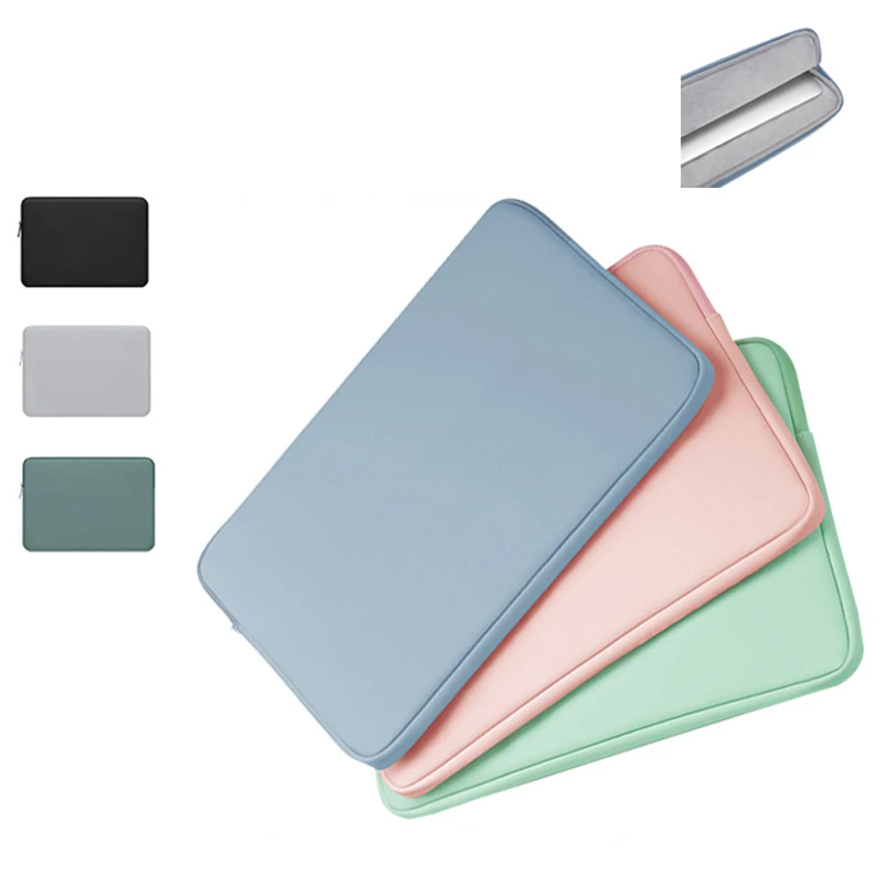 

Laptop Bag 11/ 13.3/14.1/15.6 Inch Portable Case Cover for Macbook Tablet Notebook Computer Waterproof Liner Bag